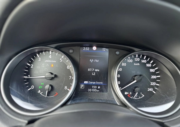 Nissan Qashqai cena 83900 przebieg: 33000, rok produkcji 2019 z Szlichtyngowa małe 211